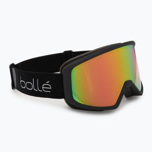 Occhiali da sci Bollé Bedrock Plus nero opaco/oro rosa