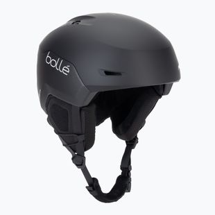 Casco da sci Bollé Ryft Pure nero carbone opaco