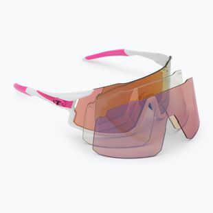 Occhiali da sole Tifosi Stash Clarion race rosa/rosa/ac rosso/chiaro