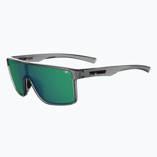 Occhiali da sole polarizzati Tifosi Sanctum Polarized crystal smoke/green mirror