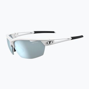 Occhiali da sole Tifosi Navar matte white/smoke bright blue mirror