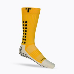 TRUsox Calzettoni da calcio a metà polpaccio giallo