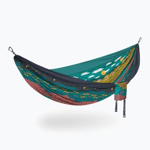 Amaca da trekking ENO DoubleNest Print da giorno a notte