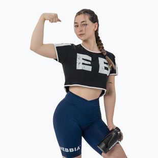 Top da allenamento da donna NEBBIA Game On nero