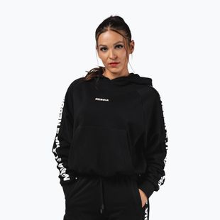 Felpa donna NEBBIA Off-Duty Hoodie black