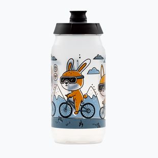 Borraccia da bicicletta per bambini Kellys Kolibri 550 ml transparent