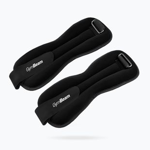 Pesi per polsi e caviglie GymBeam 2 x 2 kg black