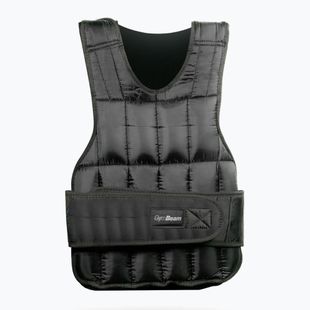Gilet zavorrato per allenamento GymBeam Weighted Vest 10 kg black