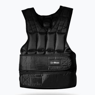 Gilet zavorrato per allenamento GymBeam Weighted Vest 15 kg black