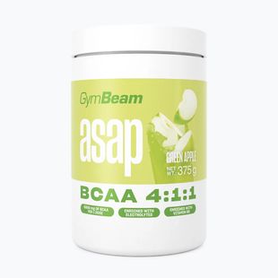 Aminoacidi GymBeam ASAP BCAA 375 g green apple
