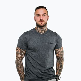 T-shirt uomo GymBeam Basic dark grey