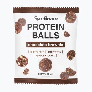 GymBeam Protein Balls 45 g chocolate brownie