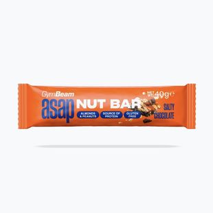 Barretta proteica GymBeam ASAP Nut Bar 40 g salty chocolate