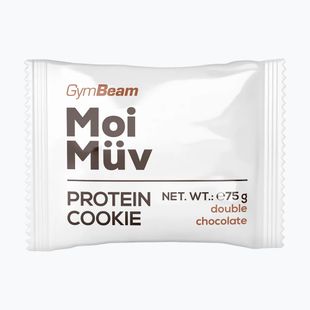 Biscotto proteico GymBeam MoiMüv 75 g double chocolate