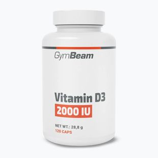Vitamina D3 GymBeam 2000 IU 120 kapsułek