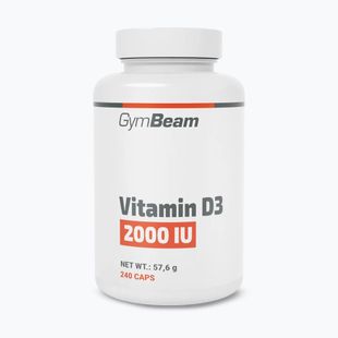 Vitamina D3 GymBeam 2000 IU 240 kapsułek