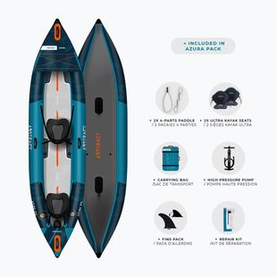 ABSTRACT Azura 375 cm kayak gonfiabile per 2 persone