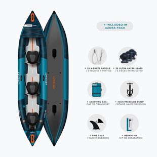 ABSTRACT Azura 415 cm kayak gonfiabile per 3 persone