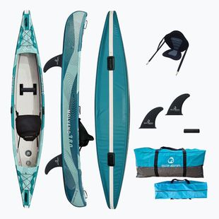 Kayak gonfiabile 1-osobowy SPINERA Molveno 380 teal/white/grey