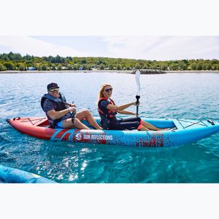 Kayak gonfiabile da 2 persone Sun Reflections Tube blue/red