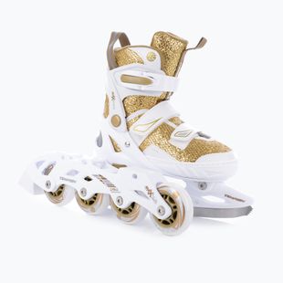 Pattini in linea per bambini Tempish Enbo Duo Girl Gold gold