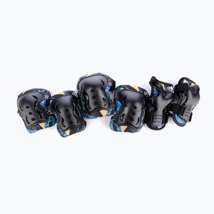 Set di tappetini per bambini Tempish Stryker nero