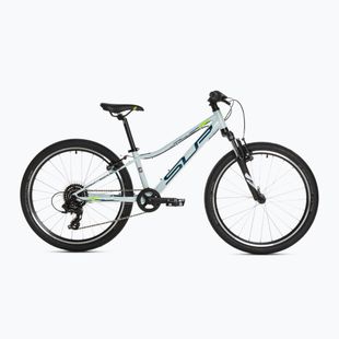 Bicicletta da bambino Superior RACER XC 24 lucido bianco/blu/giallo neon