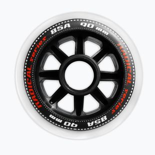 Tempish Radical 90 mm/85A ruote rollerblade 4 pezzi bianco.