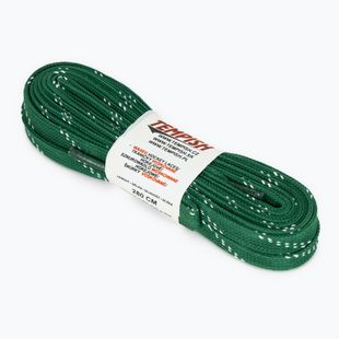 Lacci per pattini Tempish Hockey Waxed green