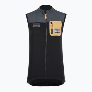 SILVINI gilet ciclismo donna Caira antracite/tigre
