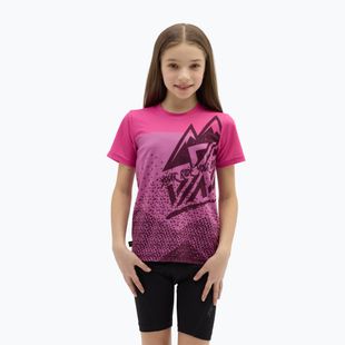 SILVINI maglia ciclismo bambino Denni prugna/rosa