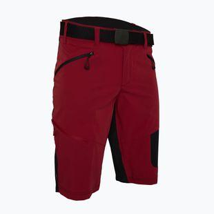 Pantaloncini da ciclismo SILVINI Rango Pro merlot/nero da uomo