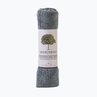 Telo da yoga JadeYoga Microfiber Hand gray
