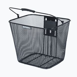 Basil Bilbao BE cestino anteriore per bicicletta + Baseasy Stem Holder nero