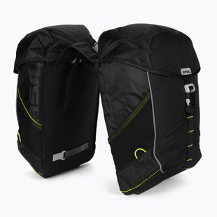 Basil Miles Borsa doppia per bici 34 l nero/lime