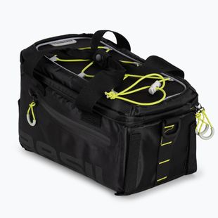 Borsa portabici Basil Miles Trunk 7 l nero/lime