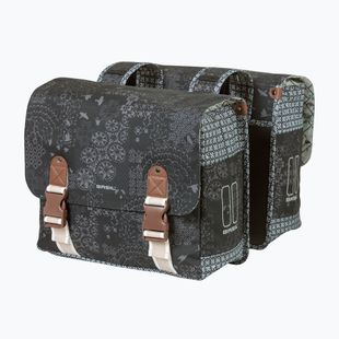 Basil Boheme Borsa doppia 35 l in carbone per bicicletta