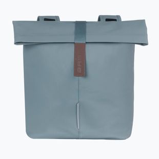 Basil City Doppia borsa da bici in pelle vegana 32 l blu