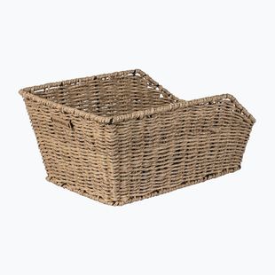 Cestino posteriore per bicicletta Basil Centro Rattan Look seagrass