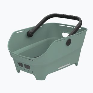 Cestino posteriore per bicicletta Basil Cento Neo MIK silvergreen