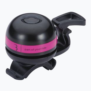 BBB Cycling EasyFit Deluxe campanello da bicicletta rosa