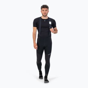 Pantaloni da ciclismo uomo Rogelli Artico Bib Tight black