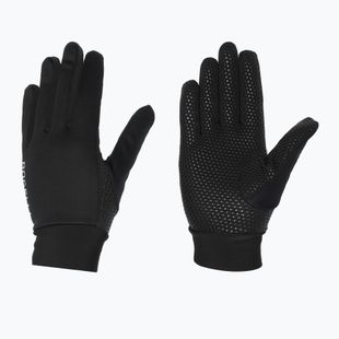Guanti da ciclismo donna Rogelli Laval Mid Season LW Windproof black