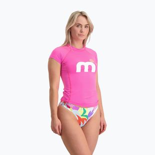 Maglietta da bagno donna Mistral Miami Lycra rosa farina