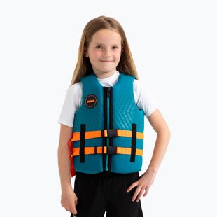 Gilet in neoprene JOBE Jr verde acqua per bambini