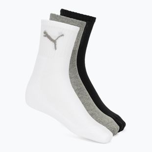 Calzini PUMA Short Crew 3 pairs grey/white/black