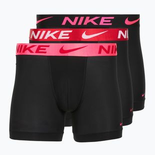 Uomo Nike Dri-Fit Essential Micro Boxer Brief 3 paia nero iper rosa/uni rosso/nero high shine wb