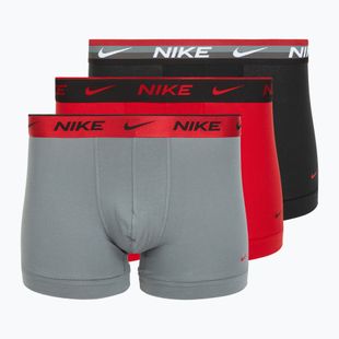 Boxer da uomo Nike Everyday Cotton Stretch Trunk 3 paia blk mt airmx wb/uni red/clear grey high shine wb