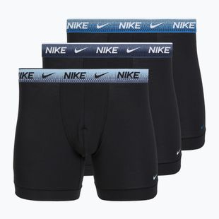Boxer da uomo Nike Essential Cotton Stretch 3 pairs blue dawn