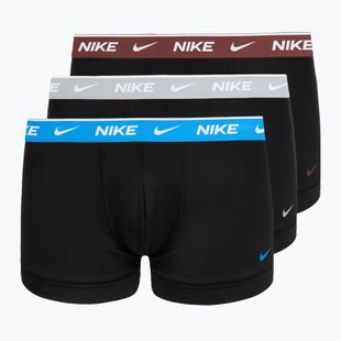 Boxer da uomo Nike Cotton Stretch Trunk 3 pack open black